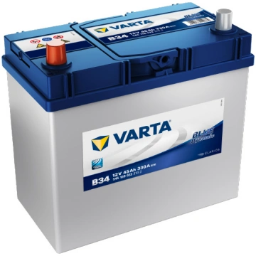 VARTA DYNAMIC SLI B34 12V 45Ah 330A (EN) 238x129x2