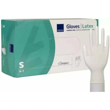 Abena Examination glove, ABENA Classic, S, , latex