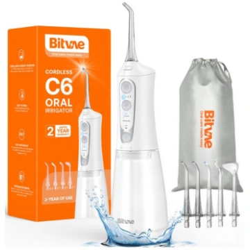 Bitvae C6 irigators 300ml ūdens tvertne / x6 sprau
