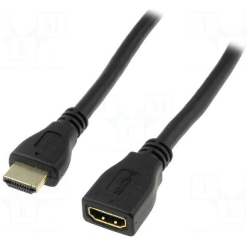 Cable | HDMI 1.4 | HDMI socket,HDMI plug | 2m | bl