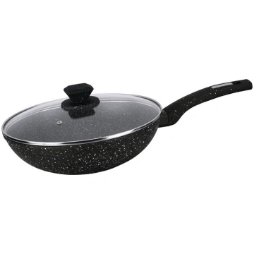 Cepšanas panna ar vāku Bollire BR1011, Ø 28 cm, al