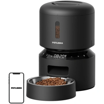 Petlibro Granary 3L Pet Food Dispenser (Black)