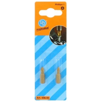 Screwdriver bit | Phillips | PH1 | 1/4" | Overall 