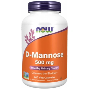 D-Mannose 500 mg Now Foods 240 vcaps
