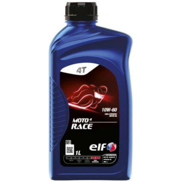Motoreļļa 4T motocikliem ELF MOTO 4 RACE 10W-60 1L