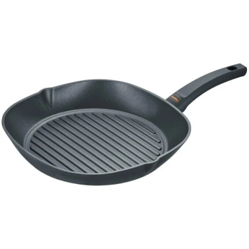 SPECIAL+ GRILL PANNA 28CM, MELNA, ALUMĪNIJS, INDUK