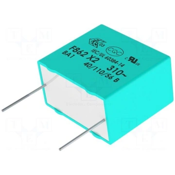 Capacitor: polypropylene | X2 | 150nF | 630VDC | 3