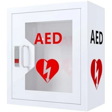 AED defibrilatora skapis, sienas AED glabāšanas sk