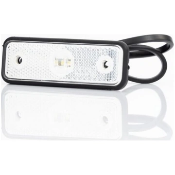 Balts piekabes gabarītlukturis LED FT-004 B Fristo