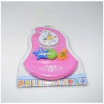 TLC Baby Bib Art.112457 Priekšautiņš silikona ar k