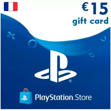 PSN Card 15 EUR (Francija) - PlayStation Dāvanu Ka