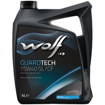 Wolf 8300219 - GUARDTECH 15W40 SL-CF 4L SL-CFA3-B4