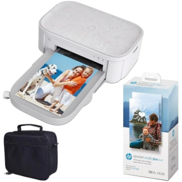 HP Sprocket Studio Plus bezvadu tūlītējas krāsainā