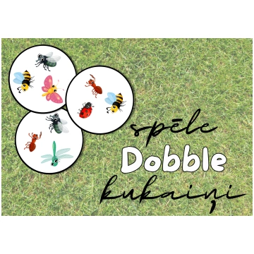 Spēle Dobble Kukaiņi - Mācību materiāli Pirmsskola