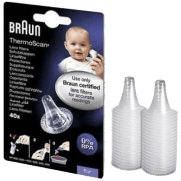 BRAUN ThermoScan LF40 Protective Cap Pack 40pcs