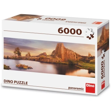Dino Panorāmas puzle 6000 gabaliņu: Sīkākās puzles