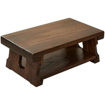 Japanese Folding Floor Table Natural Brown Coffee 