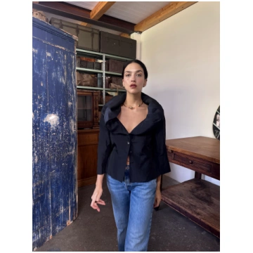 Posh dark blue jacket/shirt cliobargellini