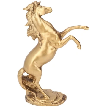 Zirga statuja Mājas rotājumi Premium Resin Materiā