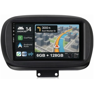 [6G + 128G] IPS 9 collu Android 14 auto radio Fiat