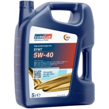 Motoreļļās EUROLUB SYNT 5W-40 5 L 316005