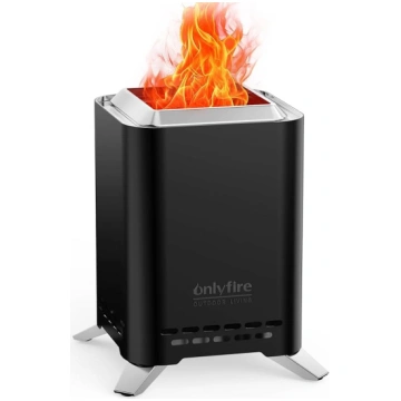Onlyfire 2 in 1 galda ugunskura bedre, kvadrātveid