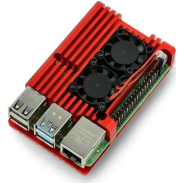 JustPi O do Raspberry Pi 4B - z wentyla - (ODS-156