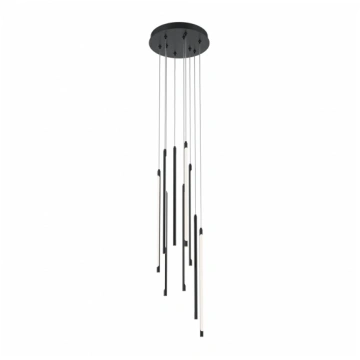 46W LED Piekarama lampa LIGHT STICK Black MOD236PL