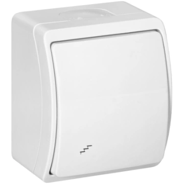 Surface-mounted three-way switch AQUATIC IP44 Orno