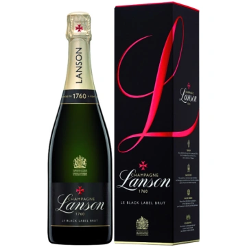 šampanietis LANSON Le Black Label Brut 12.5% 0.75L