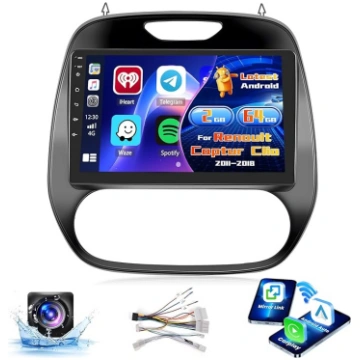 Android 15 Radio priekš Renault Captur Clio 2011-2