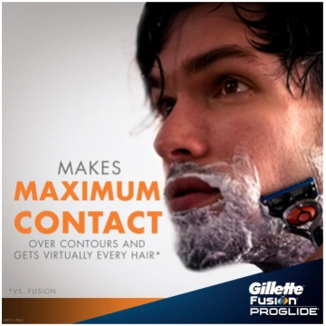 GILLETTE Gillette Fusion Proglide Vīriešu Skuvekļa