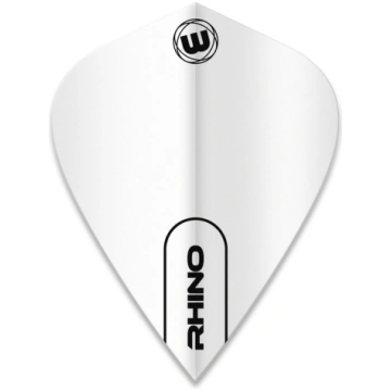 Šautriņu spārni Winmau Rhino Extra Thick Kite Whit
