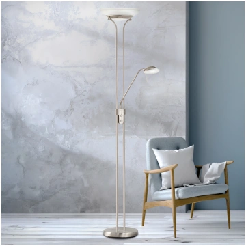 Baseina LED stāvlampa ar lasīšanas roku, CCT funkc