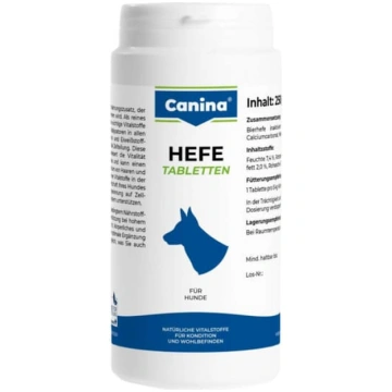 Canina Hefe alus rauga tabletes ādai un apmatojuma