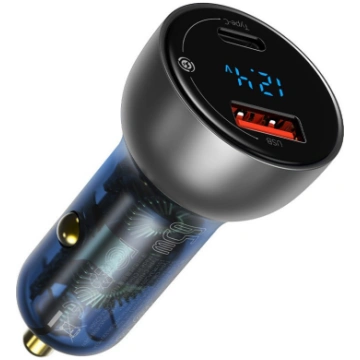 Baseus car charger USB / USB Type C 65 W 5 A SCP Q