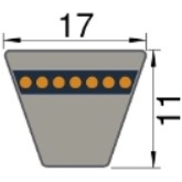 Ķīļsiksna B2843 Lp B2800 Li B110 SWR