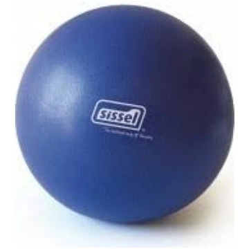 SISSEL® Pilates mīkstais bumbiņš, 22 cm, zils