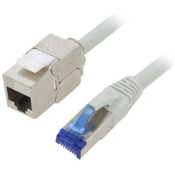 Extender Ethernet; S/FTP; Cat 6a; RJ45 socket,RJ45