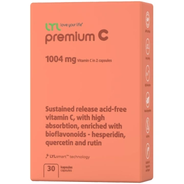 LYL premium C kapsulas, 30 gab