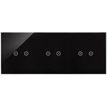 Kontakt-Simon S54 Touch panelis, 3 moduļi, 6 horiz