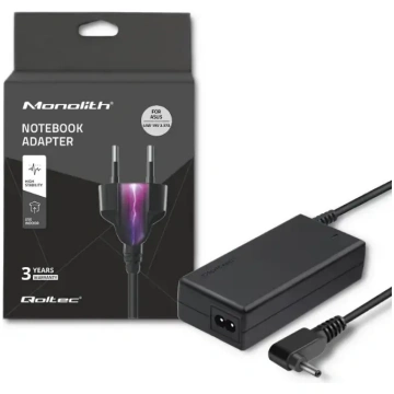 Qoltec Laptop power adapter for Asus, 45W | 19V | 