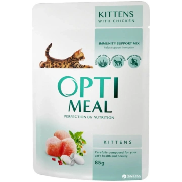 Mitrā kaķu barība Optimeal OPTIMEAL KOTsasz. 85 g 