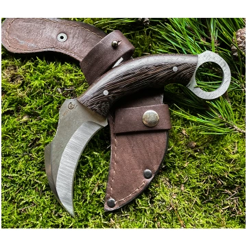 Nazis KARAMBIT- ar rokām kalts N695 tērauda