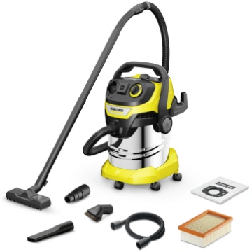 Sausās un mitrās tīrīšanas putekļsūcējs Karcher WD