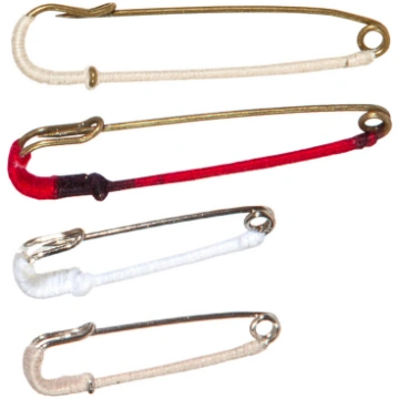 Set 6 safety pins Casolaro Hotellerie