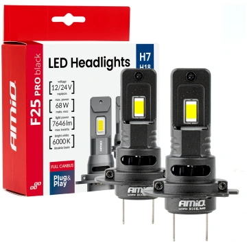 LED H7/H18 68W priekšējie lukturi Sērija F25 PRO M