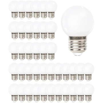 40 E27 LED spuldžu iepakojums, 3 W, 240 lm, 3000 K