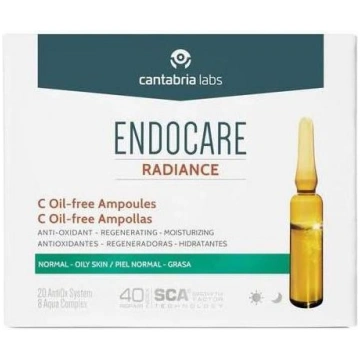 Radiance C Oil-Free Facial Ampoules 10 units Endoc