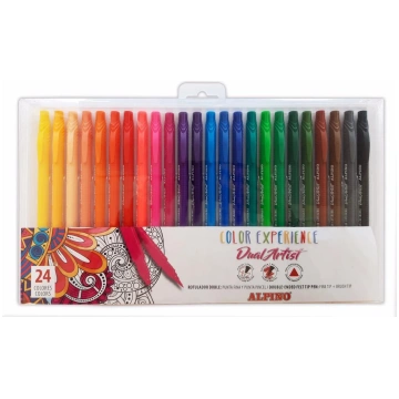 Marķieru pildspalvas ALPINO Color experience dubul